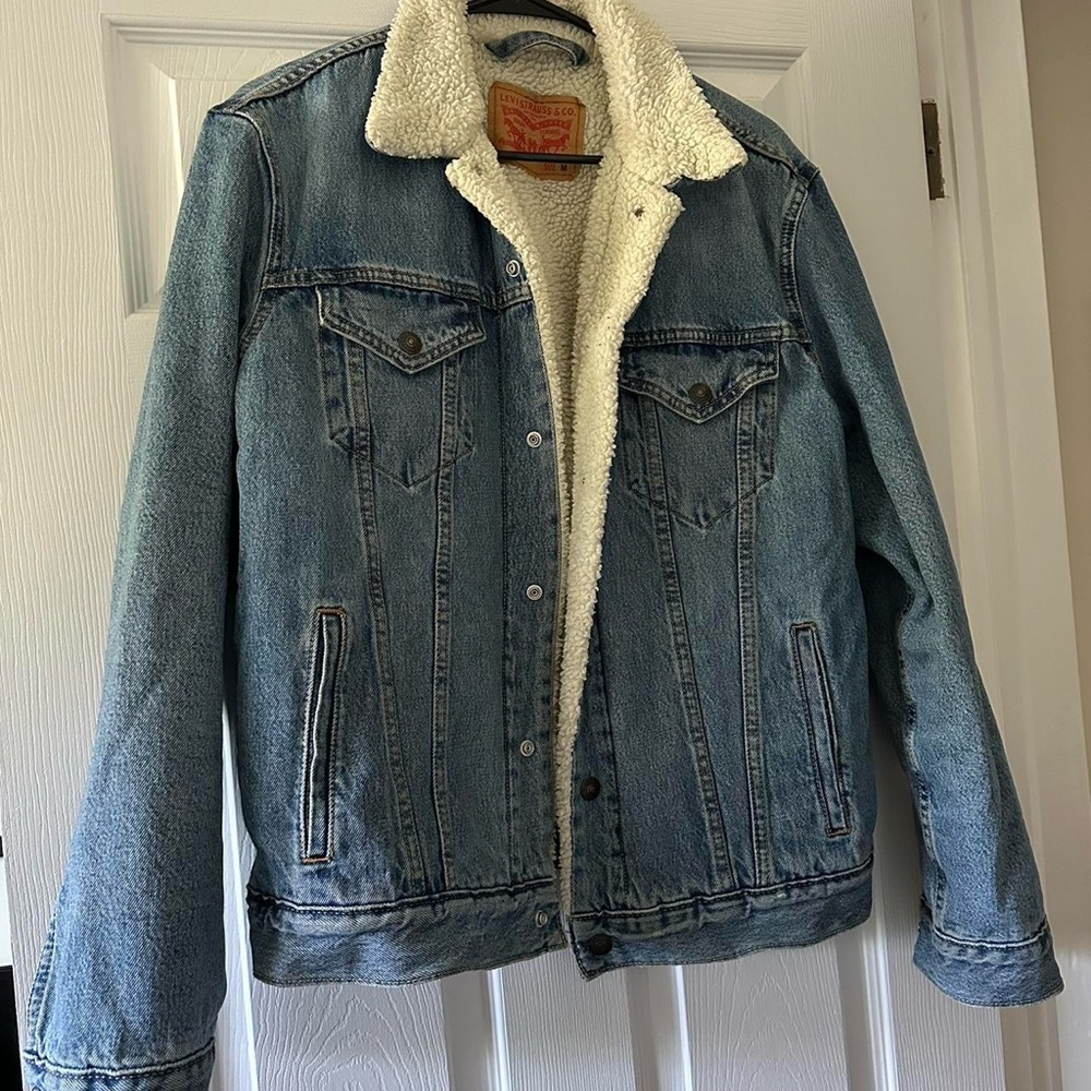 Levi’s Sherpa-Lined Denim Jacket